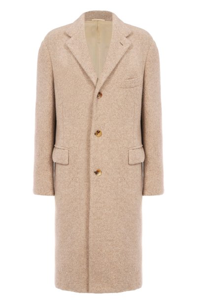 Мужское пальто из шерсти и шелка KITON, арт. US393LK0161E01