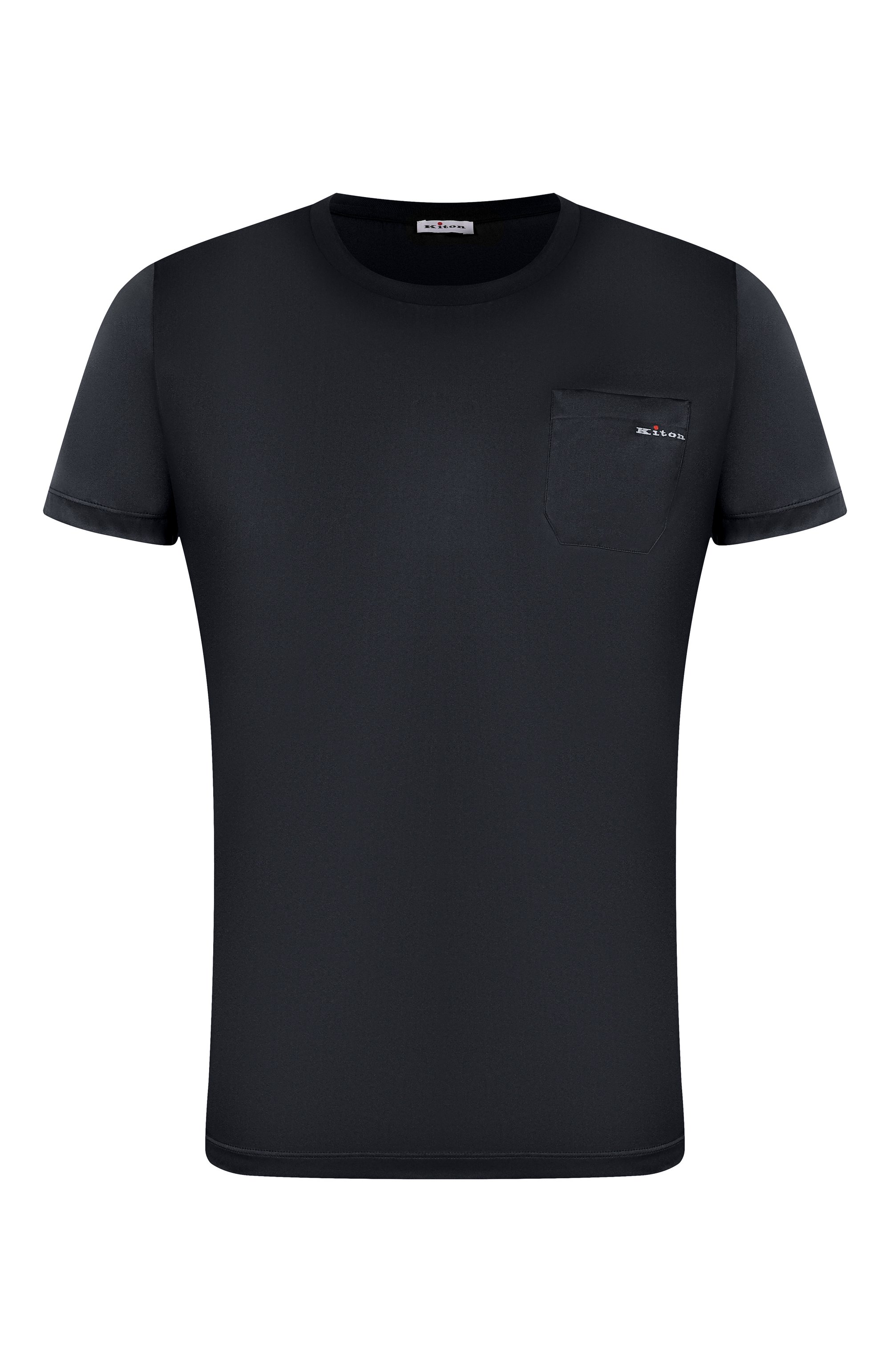 Шелковая футболка KITON, арт. UNWM019K0760H, фото 1