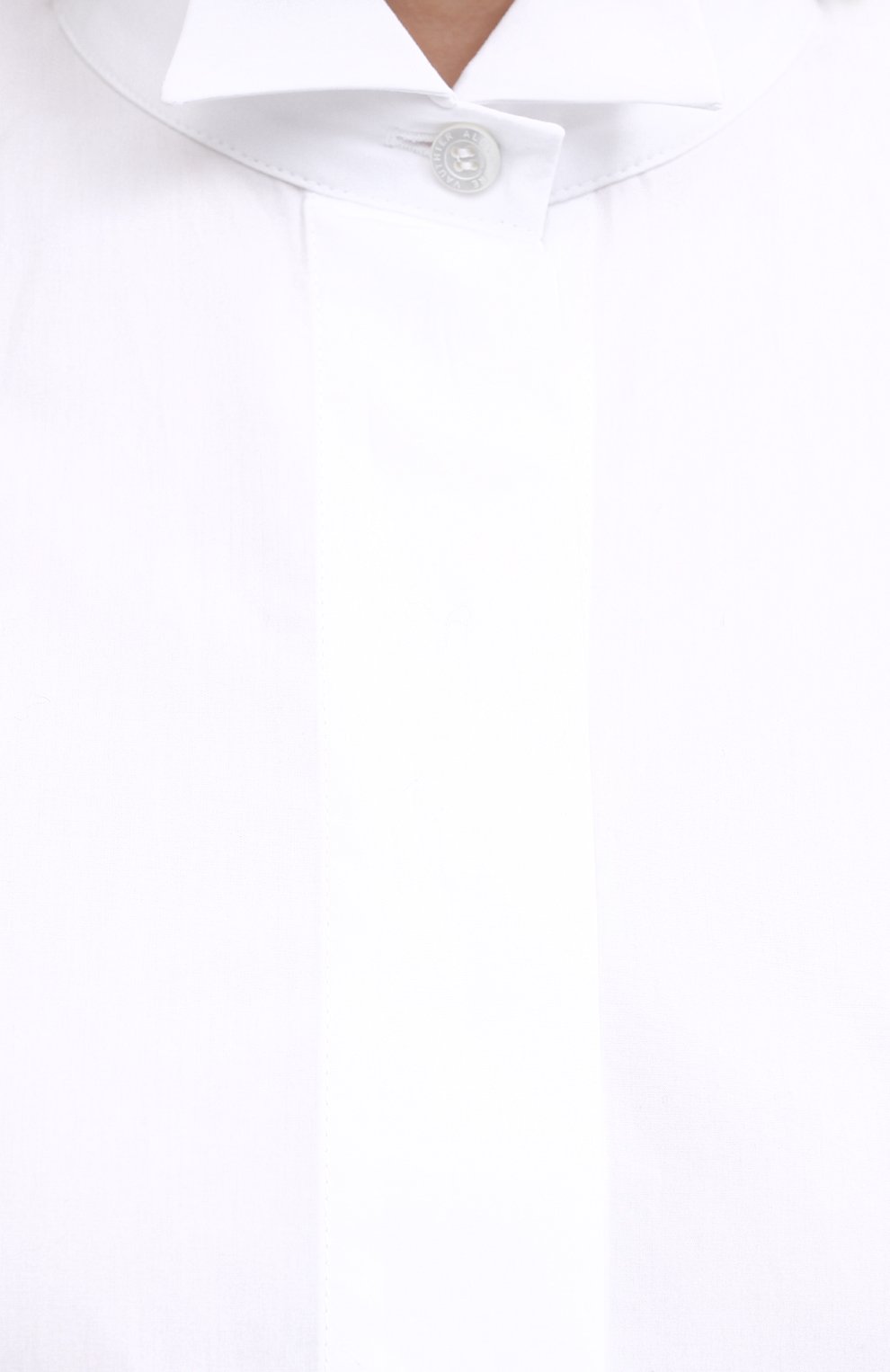 Хлопковая рубашка ALEXANDRE VAUTHIER белого цвета по цене 65450 руб., арт. 204SH1351 0192-1030, фото 5 Хлопковая рубашка ALEXANDRE VAUTHIER, арт. 204SH1351 0192-1030, фото 5