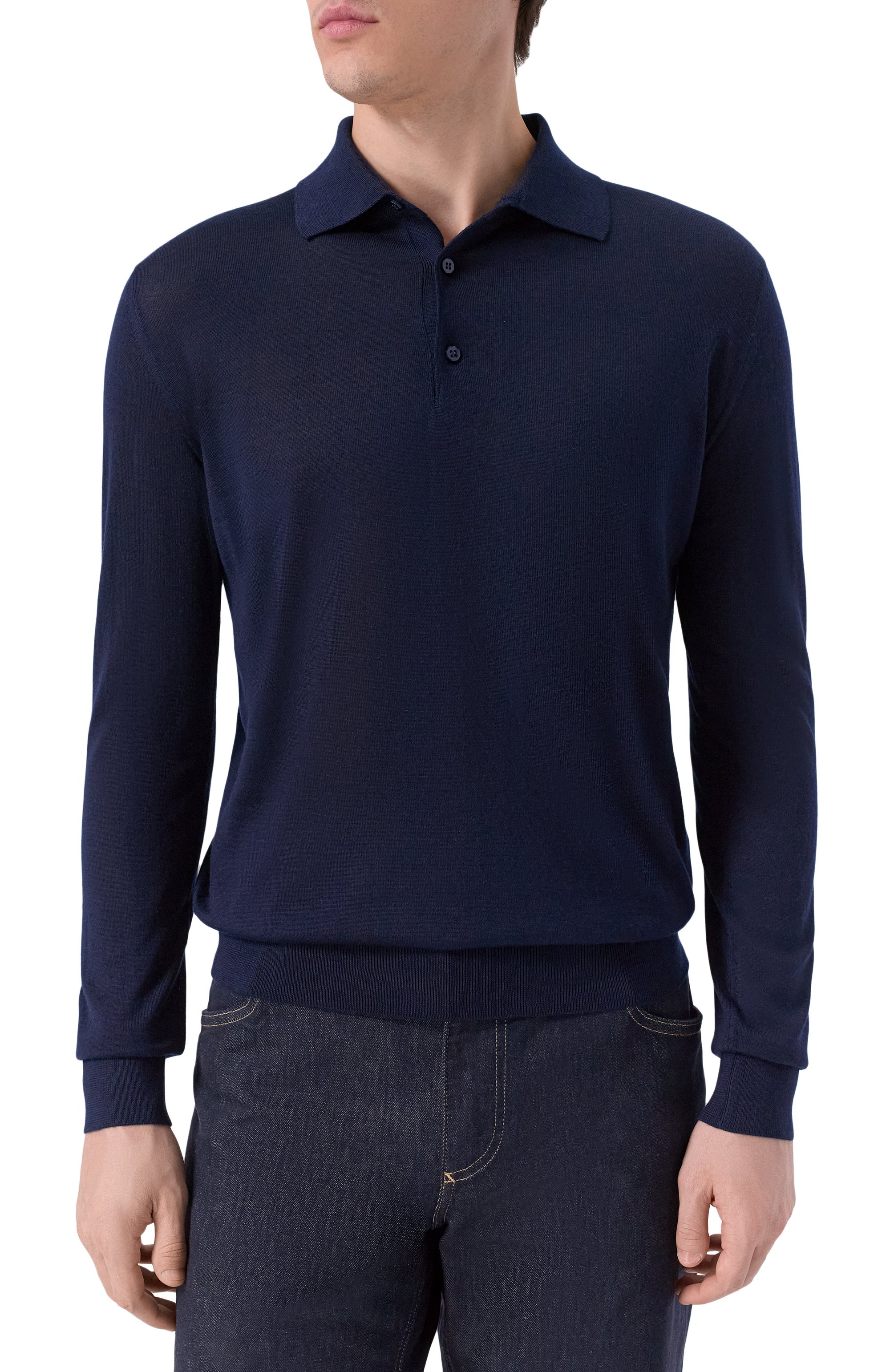 Поло из кашемира и шел�ка STEFANO RICCI, арт. KE03500P03/E25345, фото 3