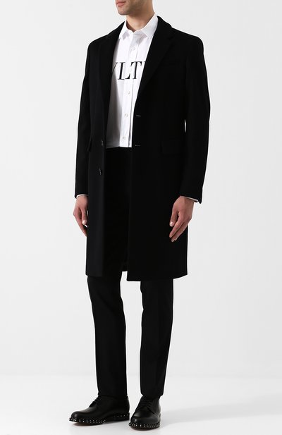 Хлопковая рубашка с воротником кент VALENTINO, арт. QV3AB711TKX, фото 2