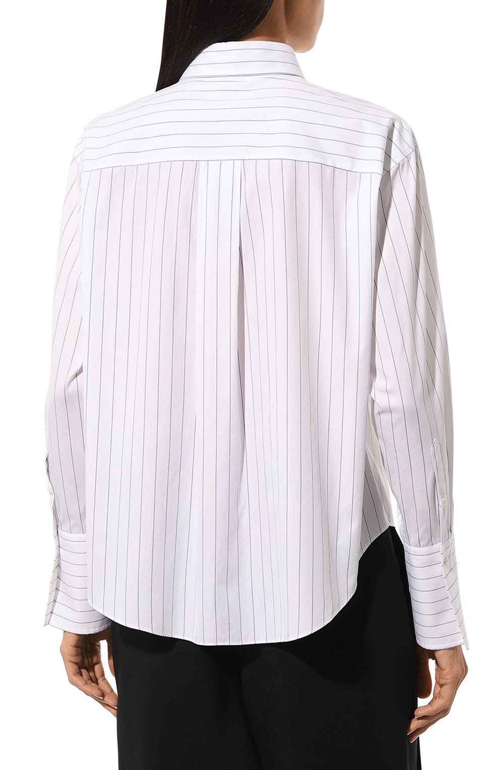 Рубашка из хлопка и шелка BRUNELLO CUCINELLI, арт. MP757NH306, фото 4