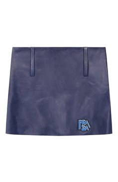 Кожаная юбка PRADA, арт. 51728-1MNA-F0021, фото 1