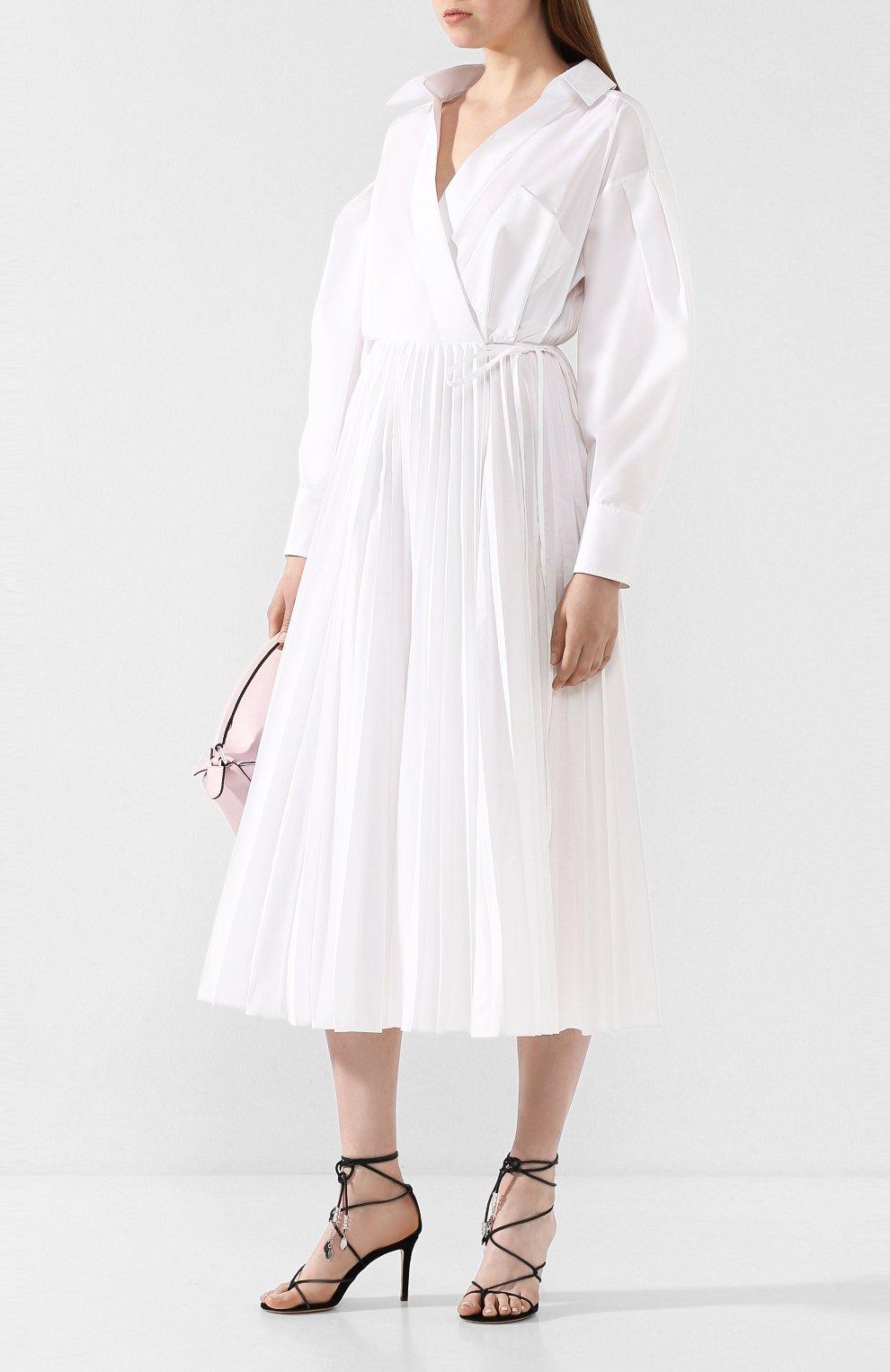 Хлопковое платье VALENTINO, арт. TB0VAS054HP, фото 2