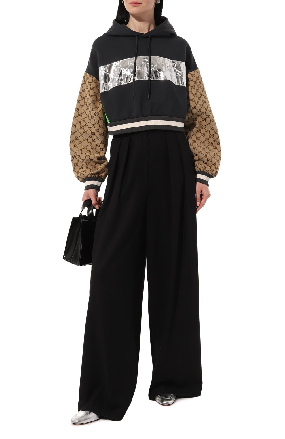 Хлопковое худи GUCCI, арт. 753561/XJFT8, фото 2