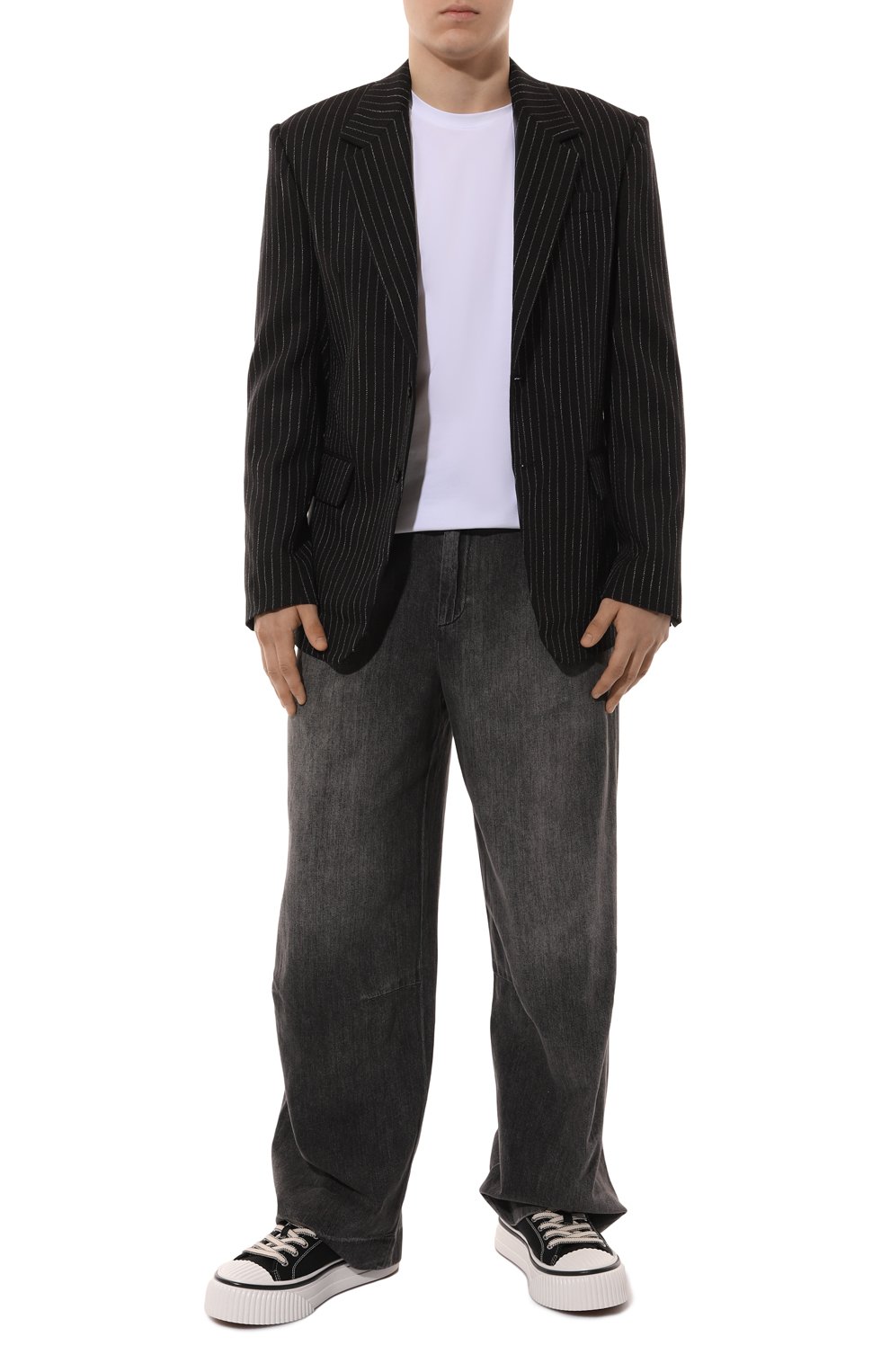 Шерстяной пиджак MSGM, арт. 3740MG06/247512, фото 3