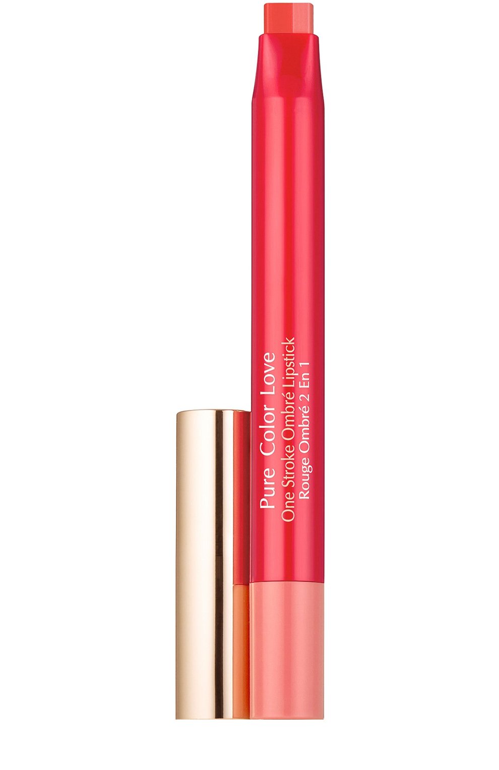 Двухцветная помада pure color love ombre, оттенок baby + bombshell ESTÉE LAUDER, арт. RYMW-04, фото 1