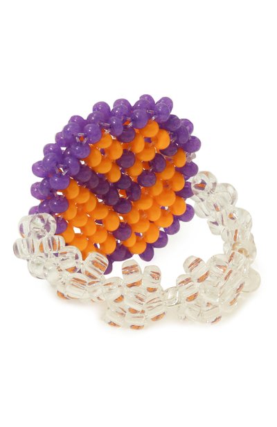 Кольцо хиппи HIAYNDERFYT фиолетового цвета по цене 3850 руб., арт. 1-1HPPPRPL, фото 3 Кольцо хиппи HIAYNDERFYT, арт. 1-1HPPPRPL, фото 3