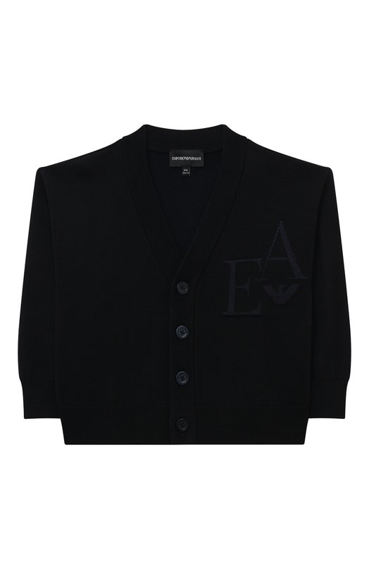 Кардиган из хлопка и вискозы Emporio Armani