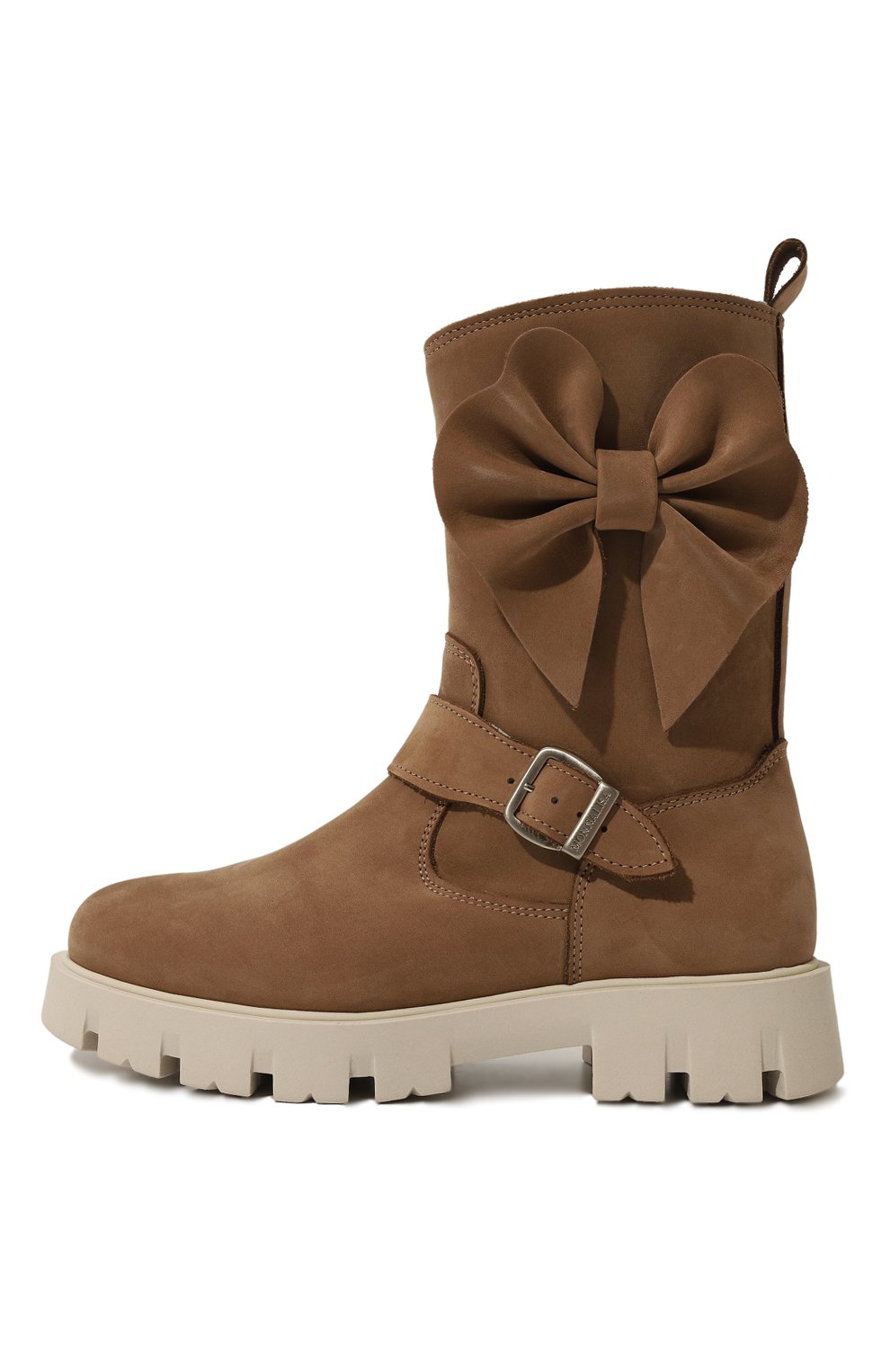 Замшевые сапоги MONNALISA, арт. 8CD010M, фото 2