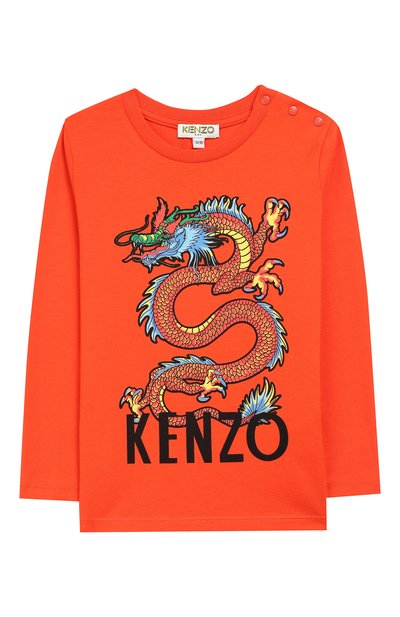 Хлопковый лонгслив KENZO, арт. KP10557, фото 1