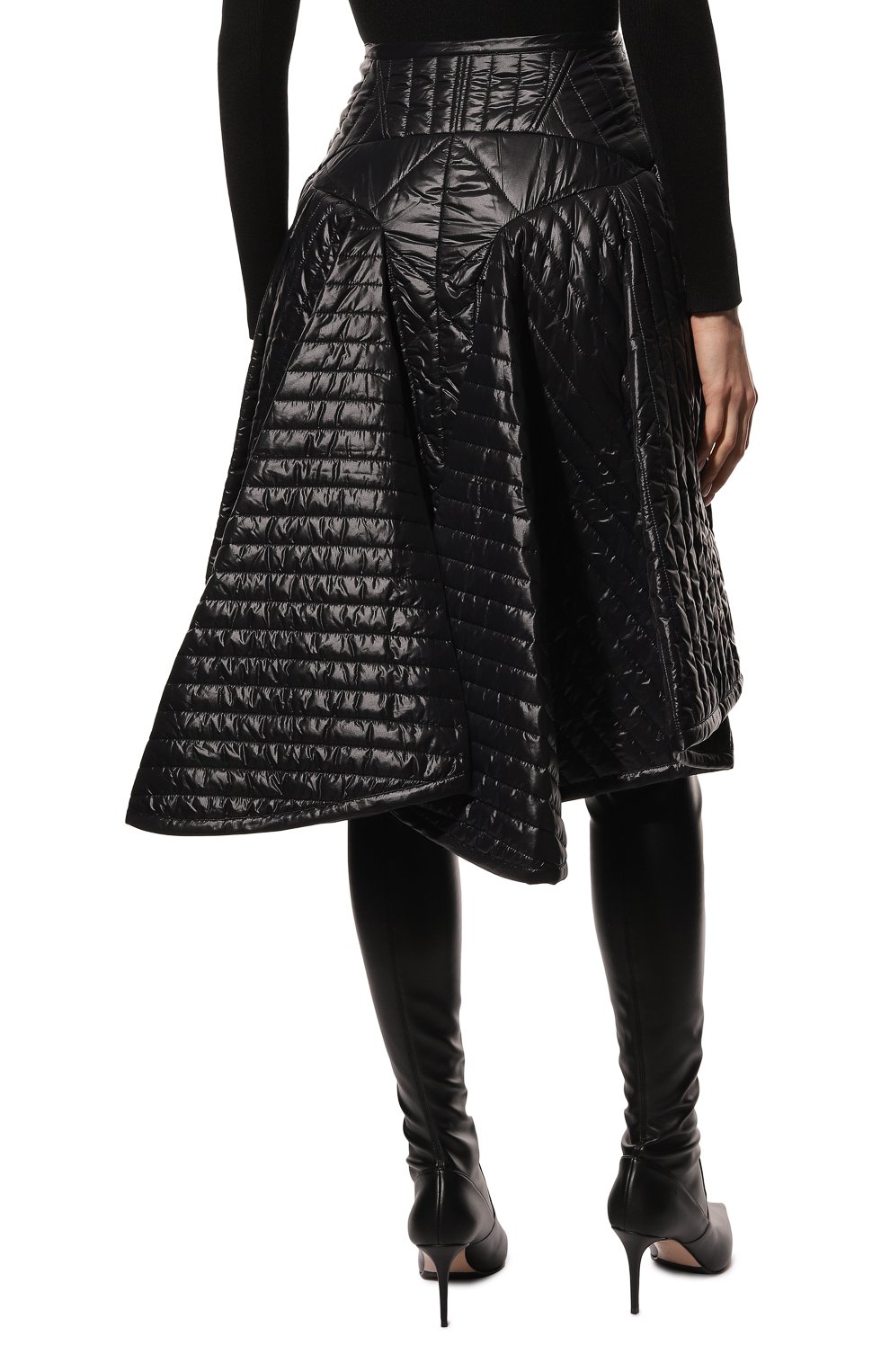 Стеганая юбка TRUSSARDI, арт. 56G00238-1T006115, фото 4