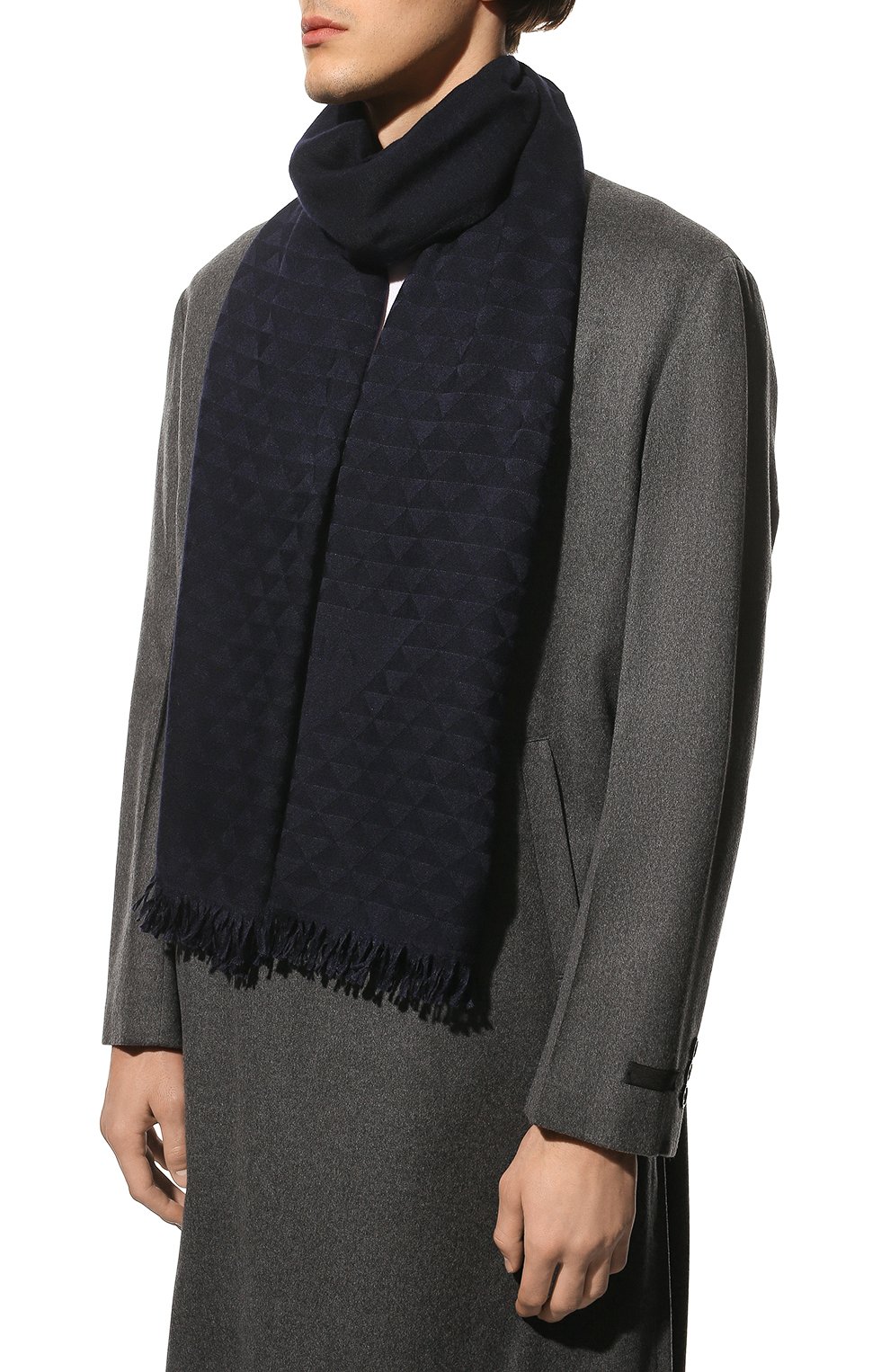 Кашемировый шарф PRADA, арт. 1FS010-2D3F-F0008, фото 3