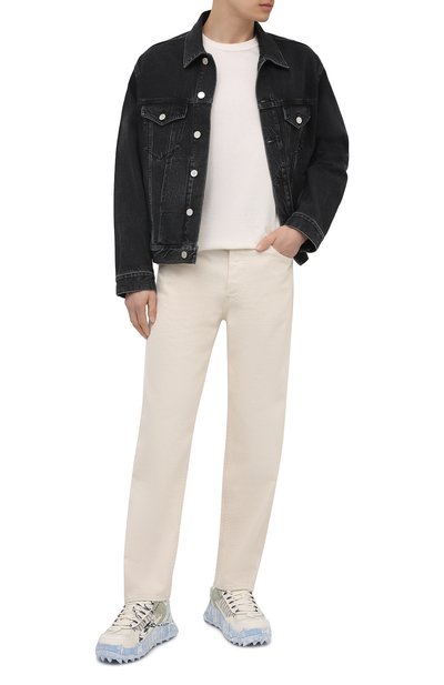 Комбинированные кроссовки odsy-1000 OFF-WHITE, арт. 0MIA139S21FAB0010161, фото 2