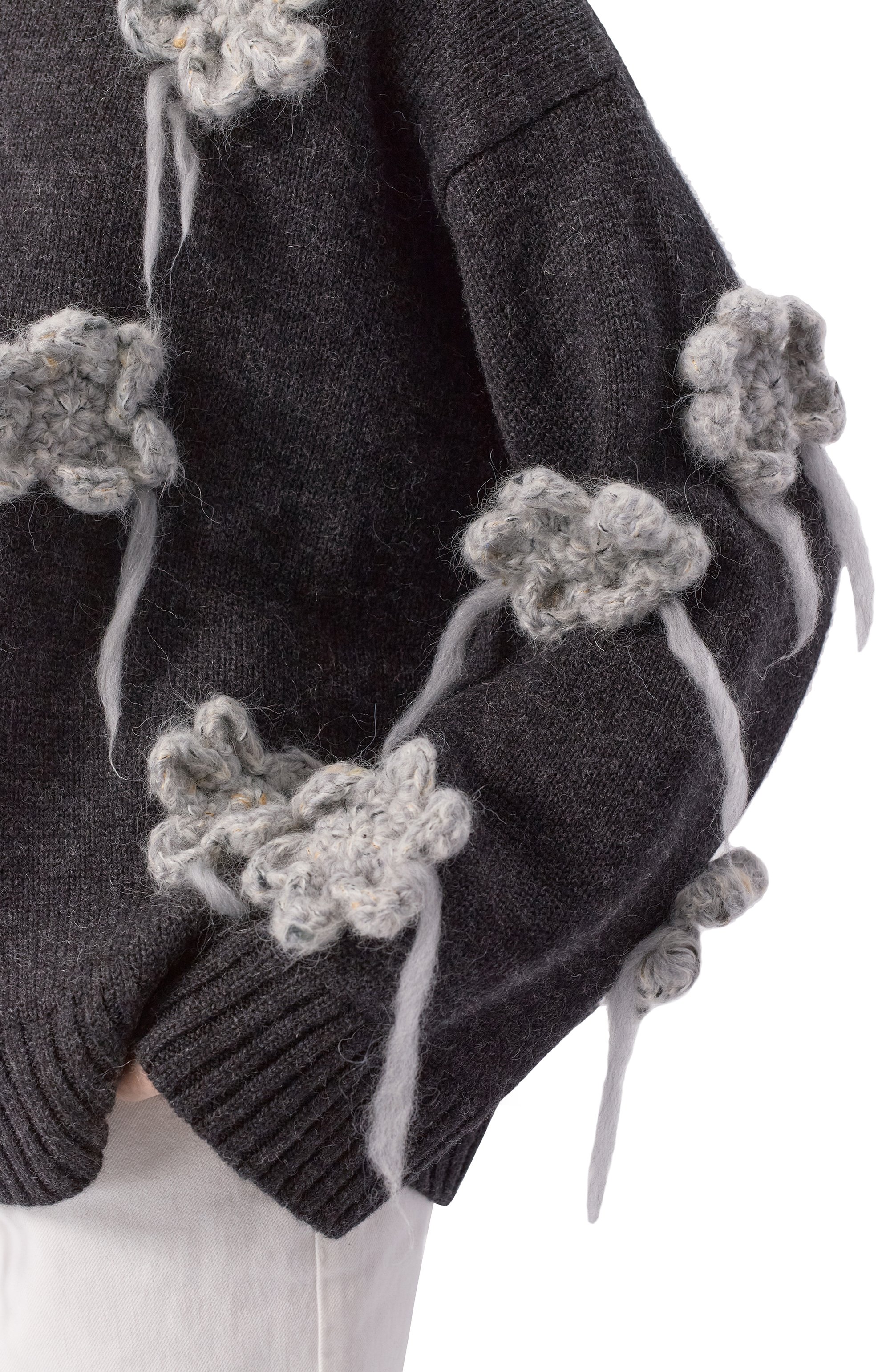 Шерстяной свитер GANNI, арт. K2624, фото 5