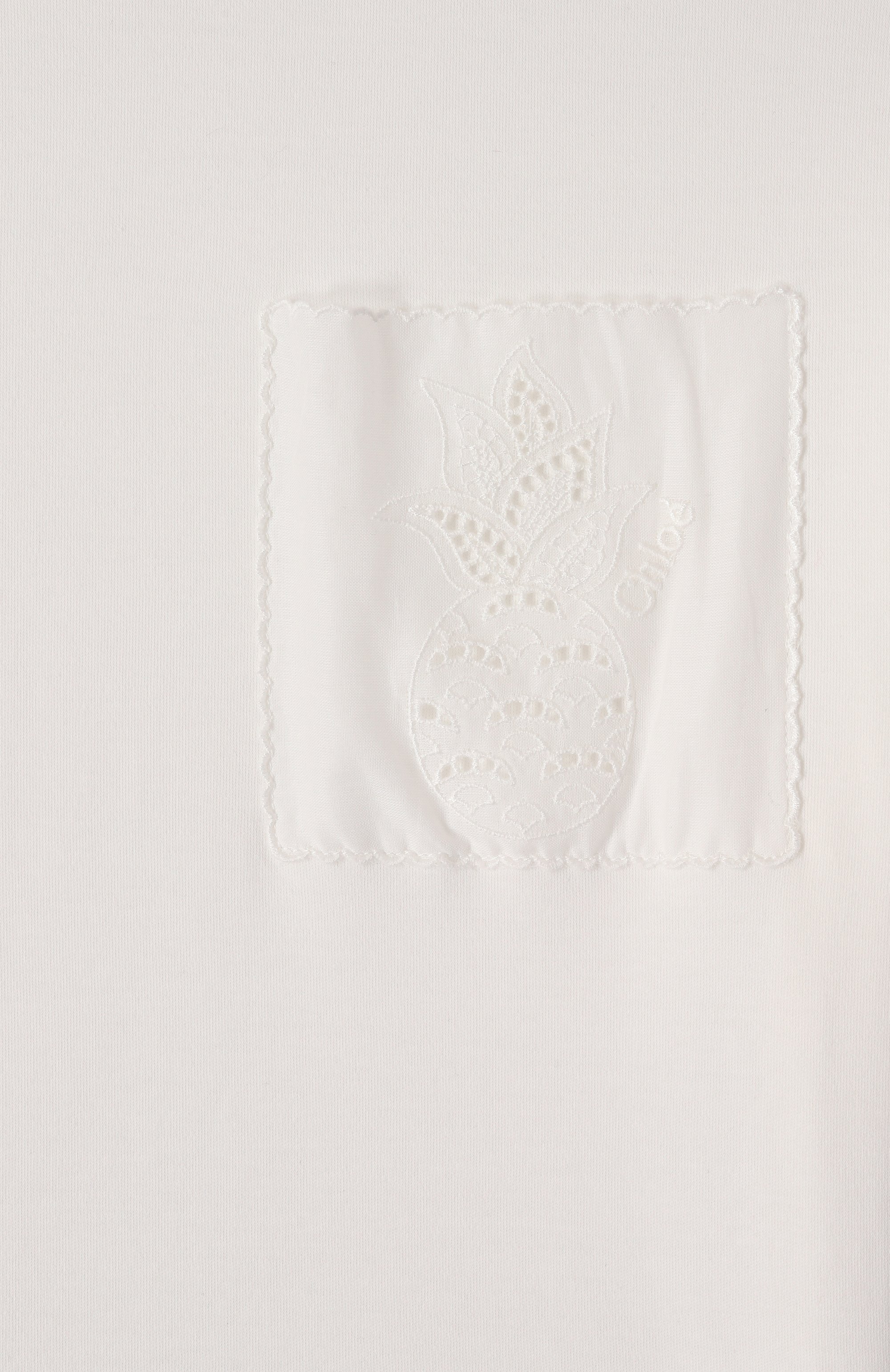 Хлопковая футболка CHLOÉ, арт. C20494, фото 3