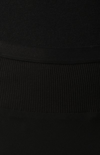 Шелковая юбка RICK OWENS черного цвета по цене 89950 руб., арт. RP20S1334/G, фото 5 Шелковая юбка RICK OWENS, арт. RP20S1334/G, фото 5