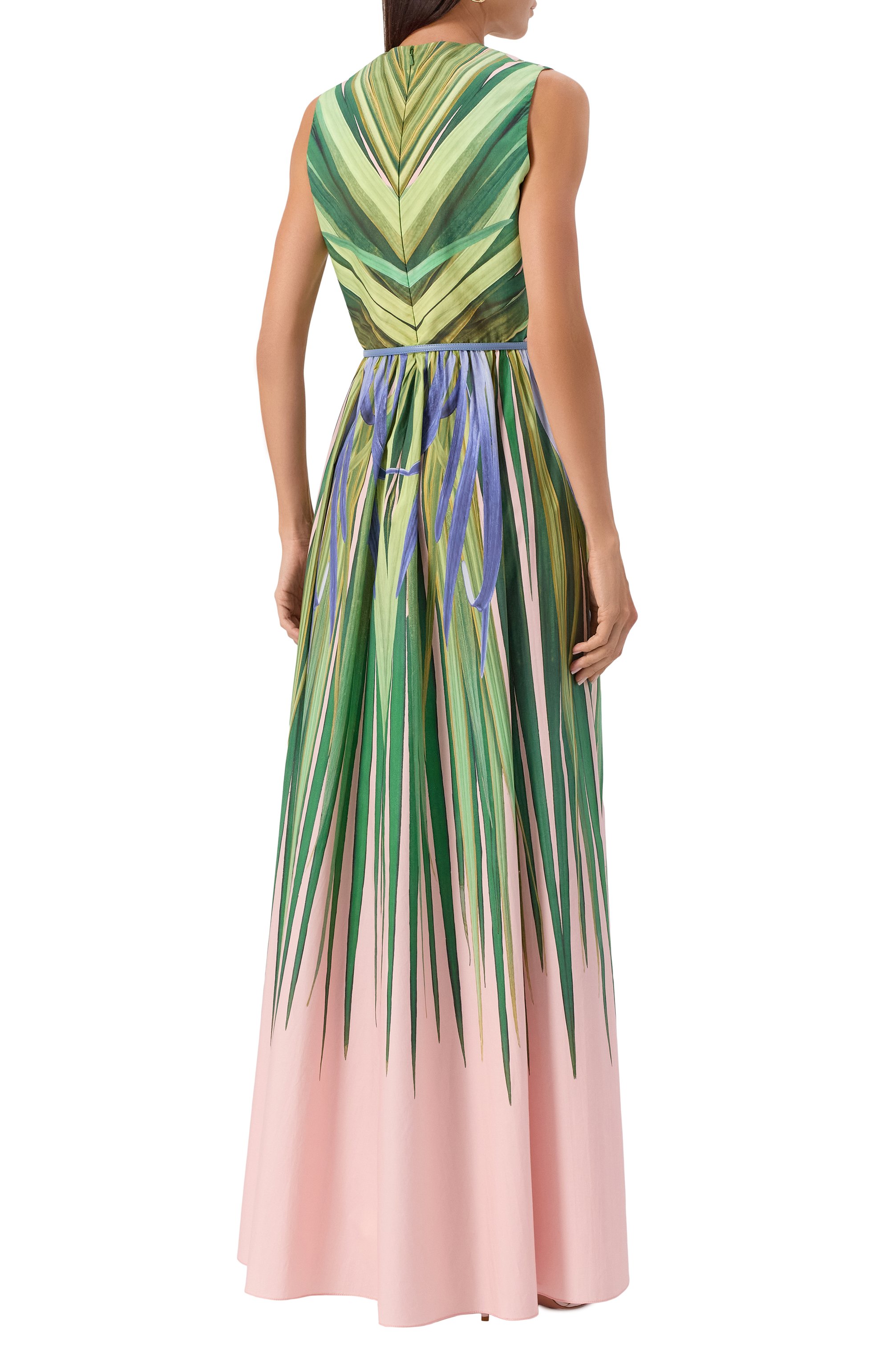 Хлопковое платье ELIE SAAB, арт. D0752PP25/P0019, фото 4