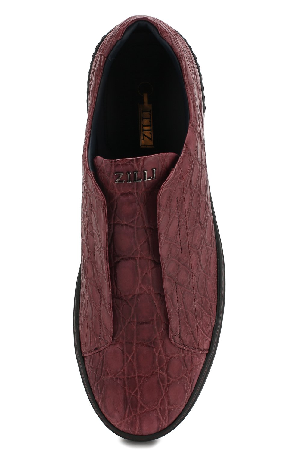 Кеды из кожи каймана ZILLI, арт. MDP-T003/017/CCR0, фото 5