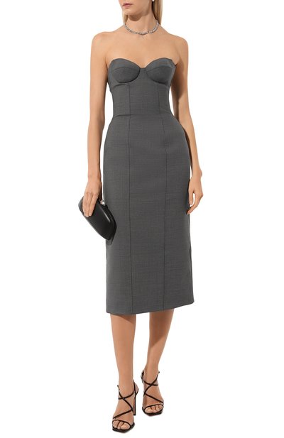 Шерстяное платье GIUSEPPE DI MORABITO, арт. 03PFDR399F 03229, фото 2