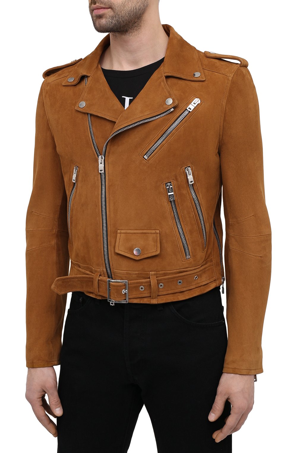 Замшевая куртка AMIRI, арт. MLJ005-253, фото 3