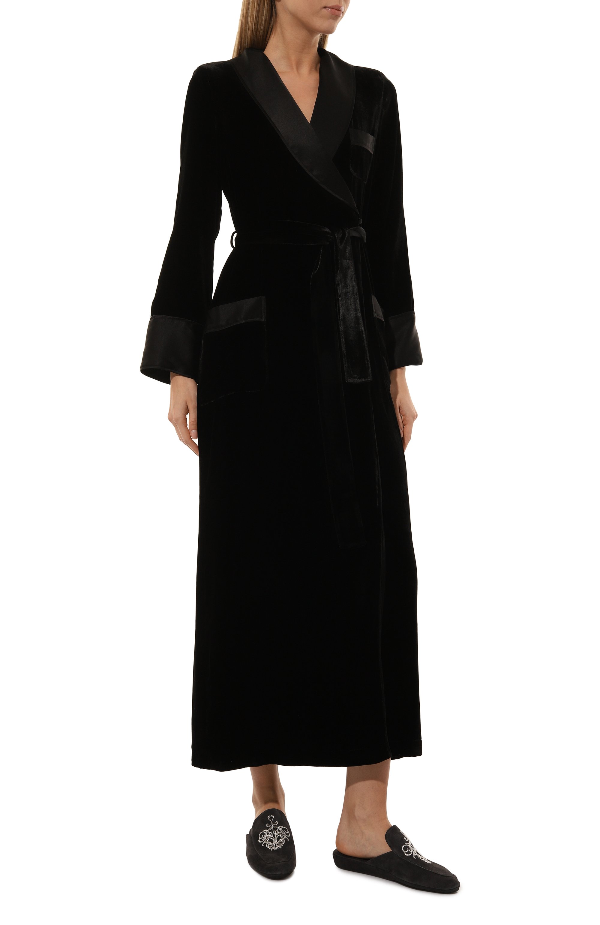 Бархатный халат MARJOLAINE, арт. 5VEL2201, фото 2