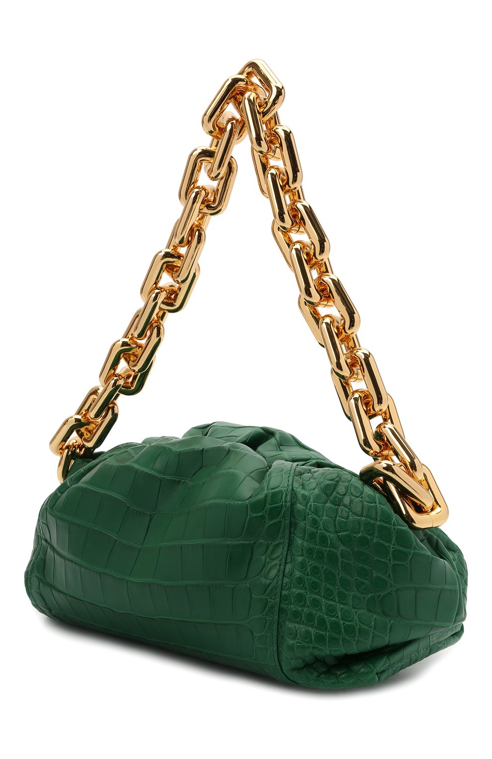 Сумка chain pouch из кожи аллигатора BOTTEGA VENETA, арт. 620230/VCPX0/AMIS, фото 3