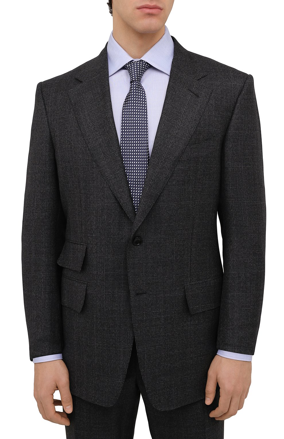 Шелковый галстук ZEGNA, арт. Z3C01T/13X, фото 2