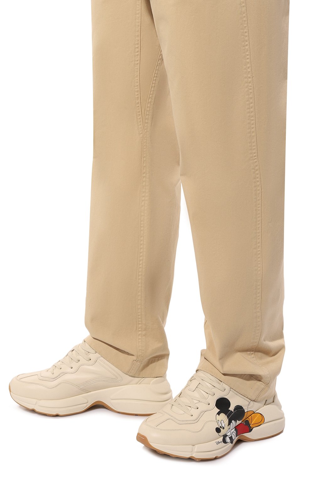 Кожаные кроссовки rhyton disney x gucci GUCCI, арт. 601370 DRW00, фото 3