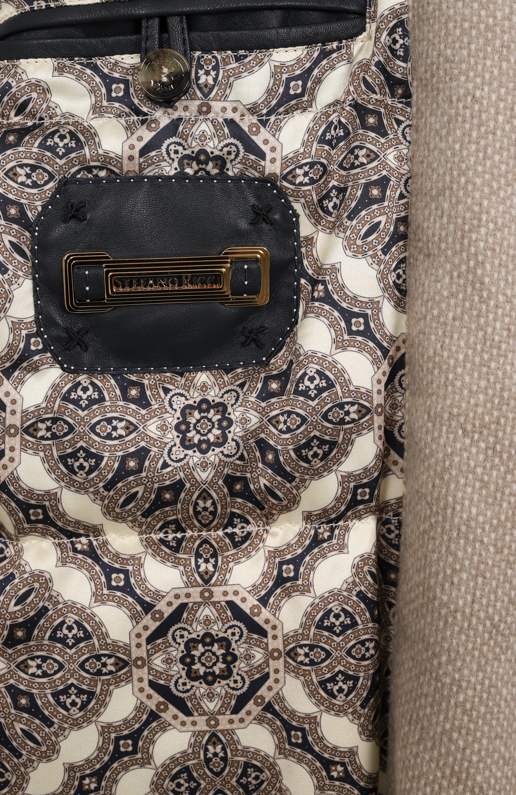 Парка из кашемира и шерсти норки с отделкой из лисицы STEFANO RICCI, арт. MDJ2300170/C072HC, фото 6