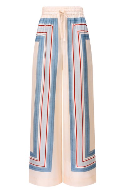 Женские шелковые брюки ZIMMERMANN, арт. 4021PC26R