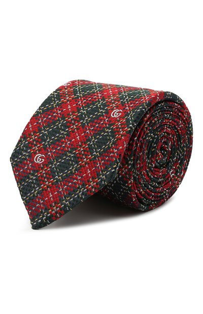 Мужской шелковый галстук GUCCI, арт. 644003/4E002