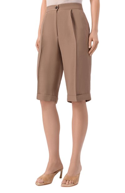 Шорты из вискозы и льна ANTONELLI FIRENZE, арт. Q8865/935, фото 3