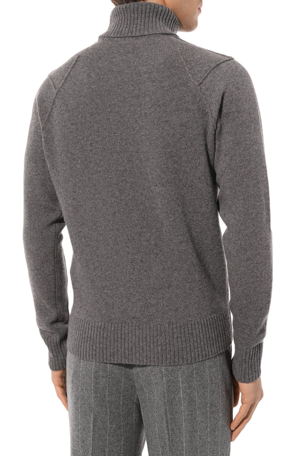 Шерстяной свитер C.P. COMPANY темно-серого цвета по цене 29950 руб., арт. 15CMKN088A005504A, фото 4 Шерстяной свитер C.P. COMPANY, арт. 15CMKN088A005504A, фото 4