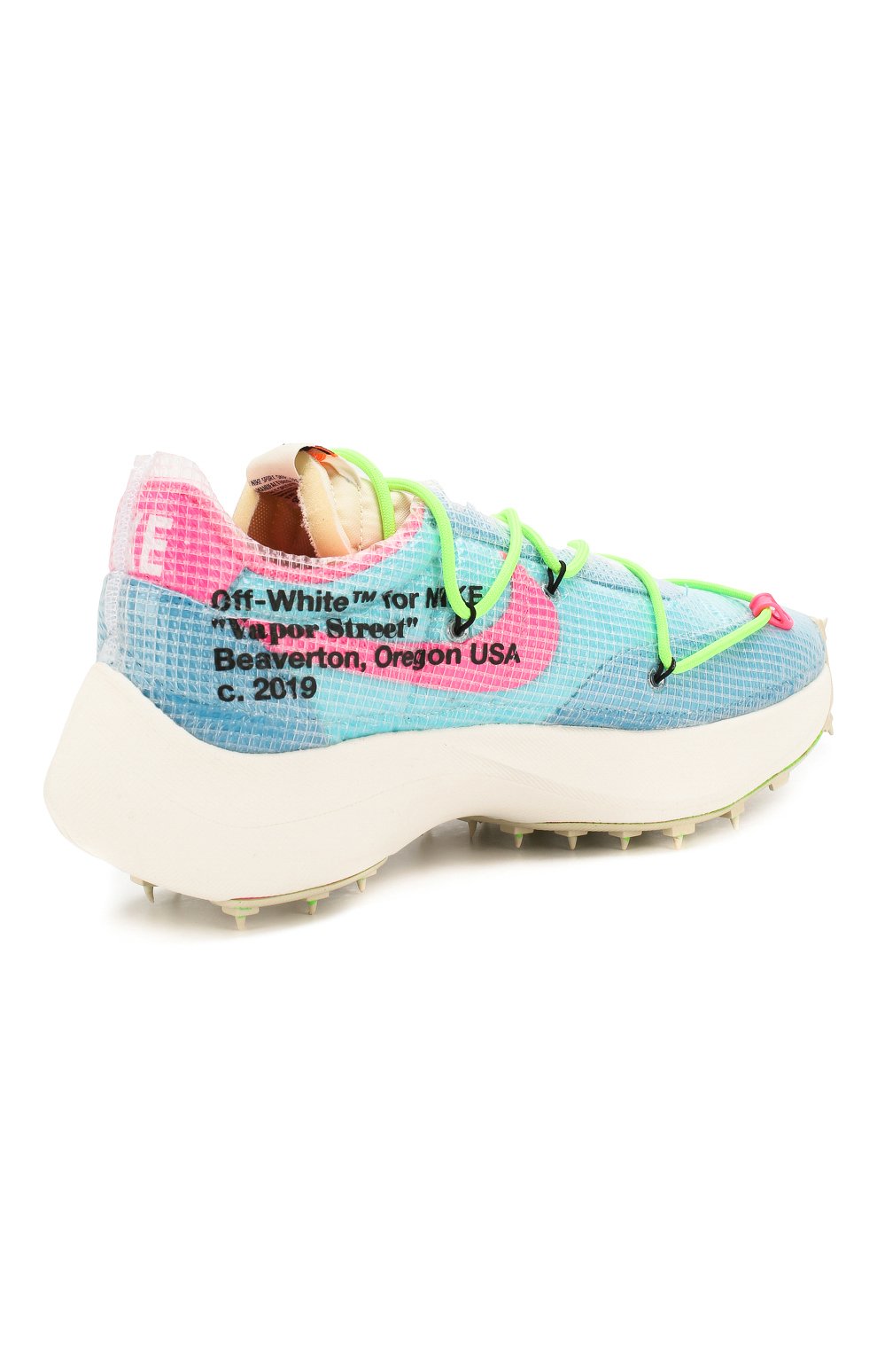 Кроссовки off-white x nike vapor street "polarized blue" OFF-WHITE, арт. 0WIA211G19FAB0014518/M, фото 5
