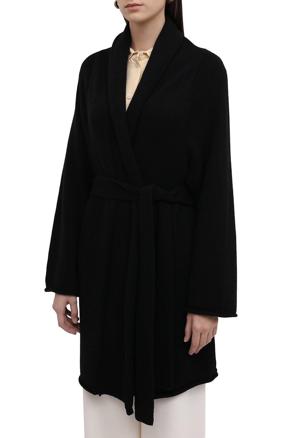 Кардиган из кашемира и шерсти THE ROW, арт. 5980Y531, фото 3