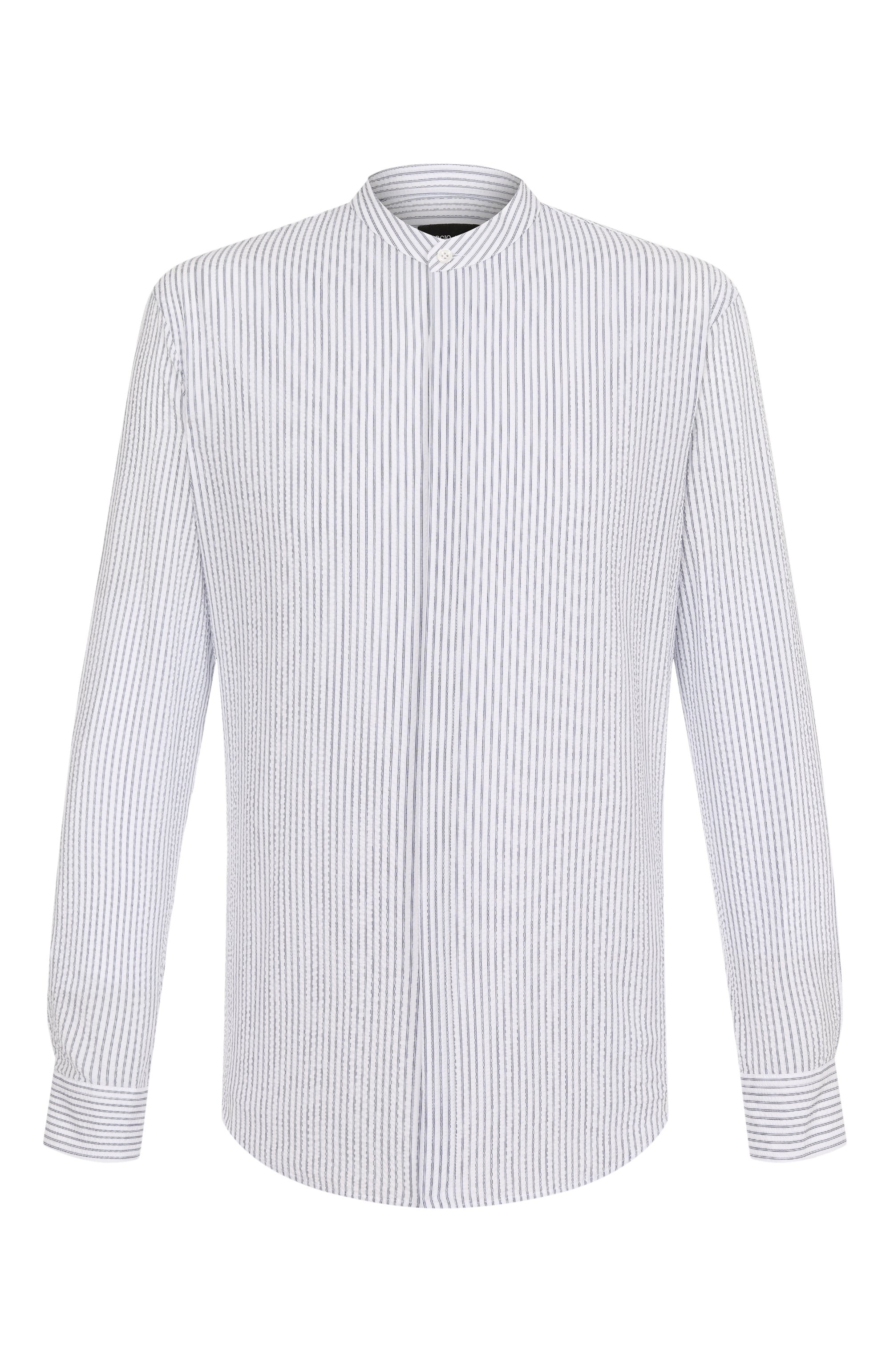 Хлопковая рубашка GIORGIO ARMANI, арт. GM001584/TE14654, фото 1