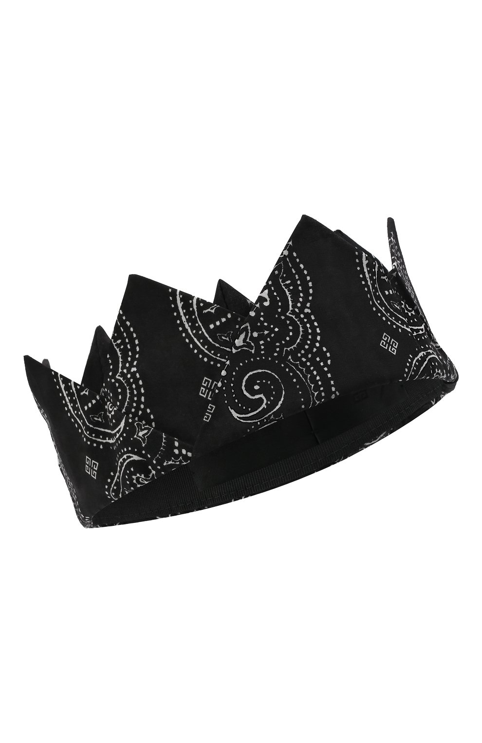 Хлопковая повязка на голову GIVENCHY черного цвета по цене 36650 руб., арт. BPZ03DP0DT, фото 1 Хлопковая повязка на голову GIVENCHY, арт. BPZ03DP0DT, фото 1