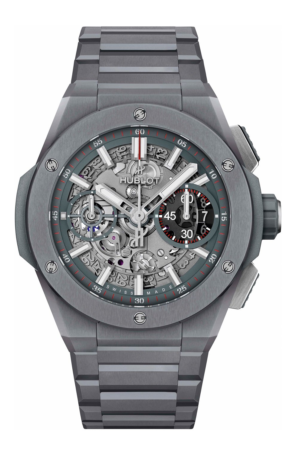 Часы integrated grey ceramic HUBLOT, арт. 451.FX.6923.FX, фото 1