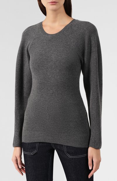 Шерстяной пуловер STELLA MCCARTNEY серого цвета по цене 67250 руб., арт. 574964/S2086, фото 3 Шерстяной пуловер STELLA MCCARTNEY, арт. 574964/S2086, фото 3