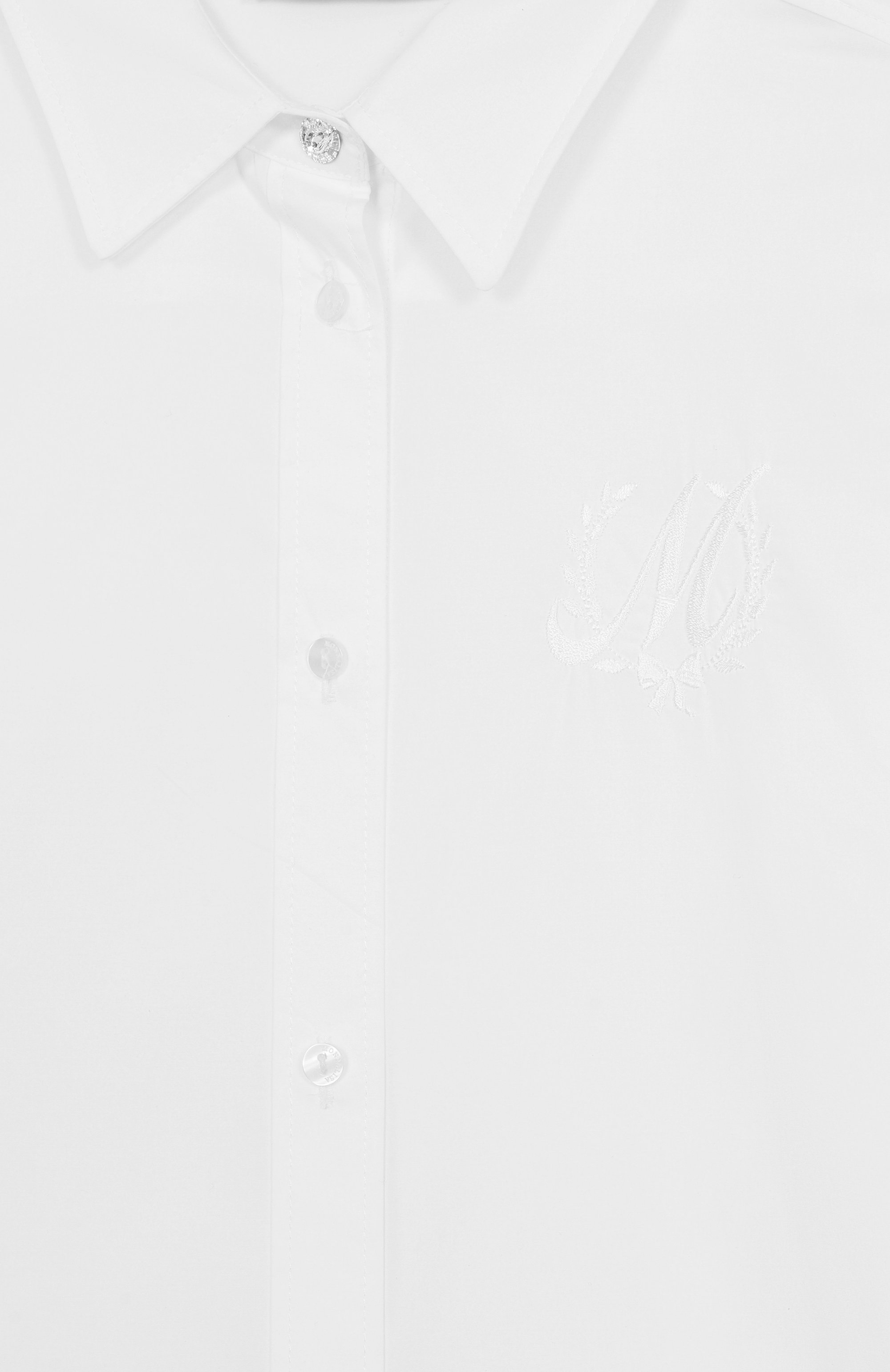 Хлопковая рубашка MONNALISA, арт. 18FIZZ, фото 3