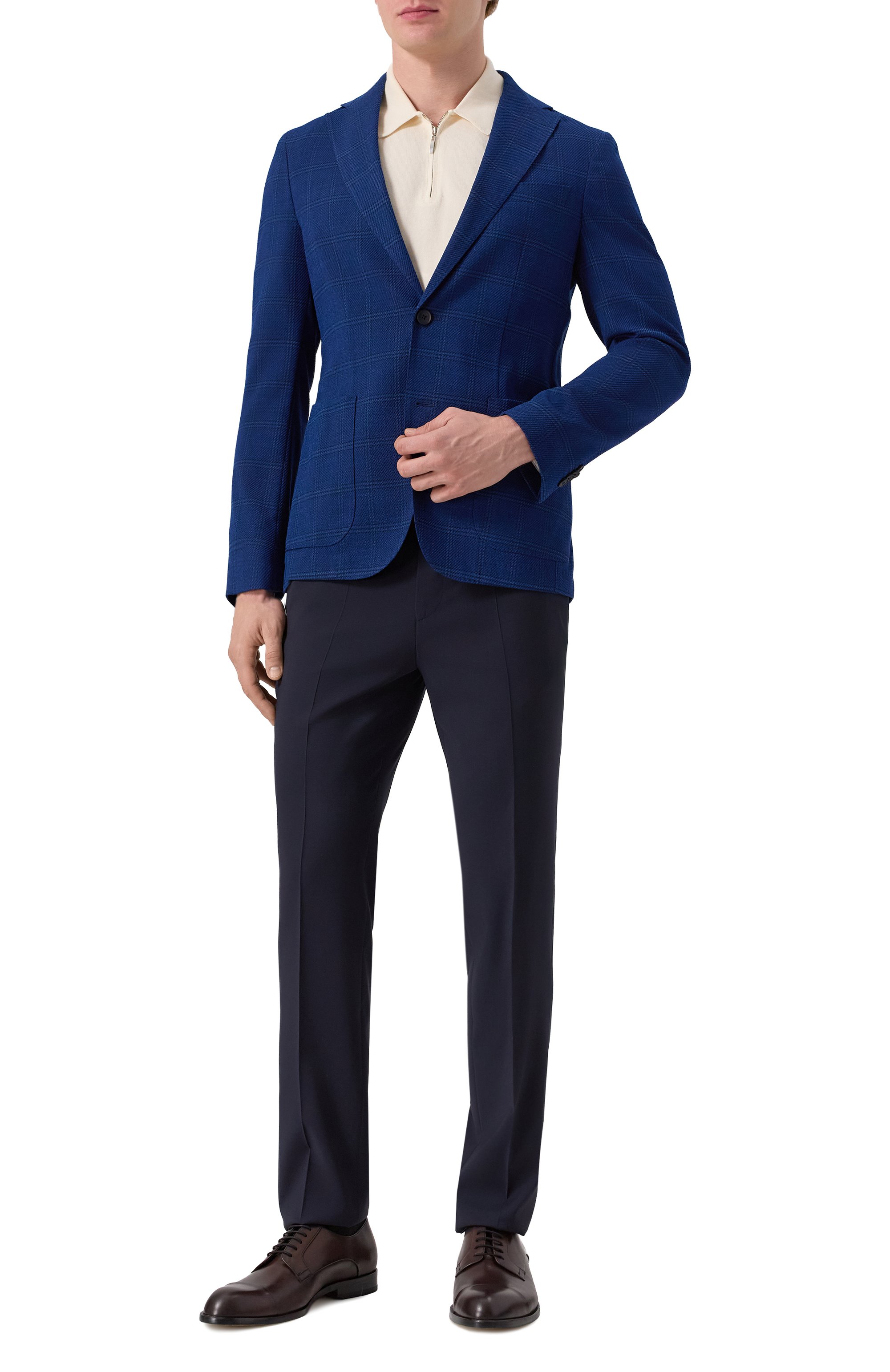 Шерстяные брюки HUGO, арт. 50546633, фото 2