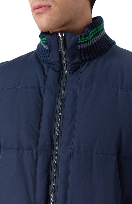 Комбинированный бомбер Iceberg J050/6404 Синий  J050/6404 Фото 5