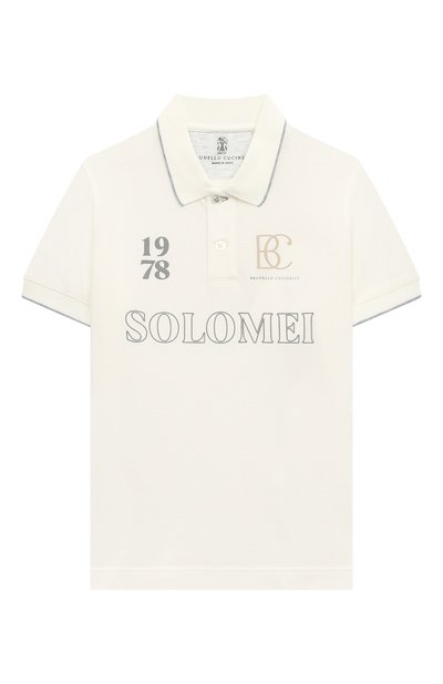 Хлопковое поло BRUNELLO CUCINELLI, арт. B0T63T305A, фото 1