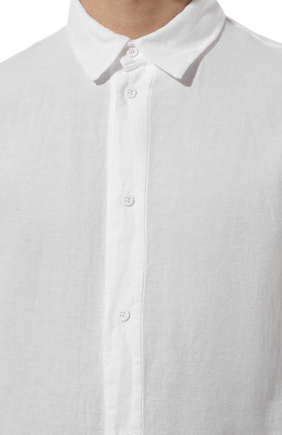 Рубашка из хлопка и льна TRANSIT, арт. CFUTRTW320, фото 5