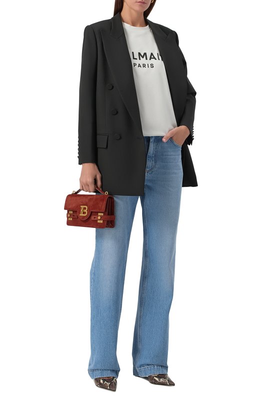 Сумка B-Buzz 24 Balmain FN0DA828/LCRA Коричневый  FN0DA828/LCRA Фото 7