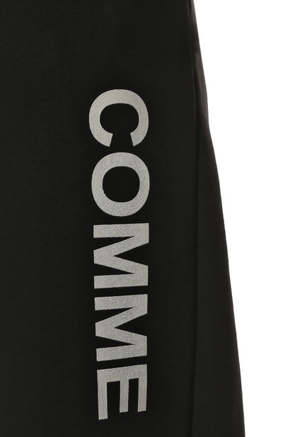 Хлопковые джоггеры COMME DES FUCKDOWN черного цвета по цене 14600 руб., арт. CDFD1909, фото 5 Хлопковые джоггеры COMME DES FUCKDOWN, арт. CDFD1909, фото 5