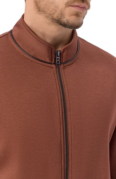 Толстовка BOGNER коричневого цвета по цене 40900 руб., арт. 88195253, фото 5 Толстовка BOGNER, арт. 88195253, фото 5