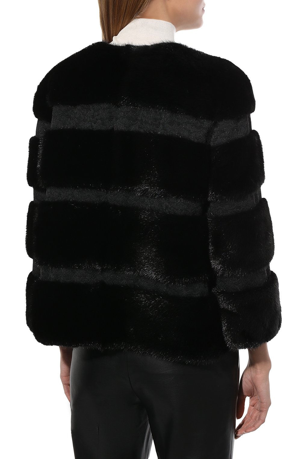 Шуба из норки DOLCE & GABBANA, арт. F26DGF/GEV39, фото 4