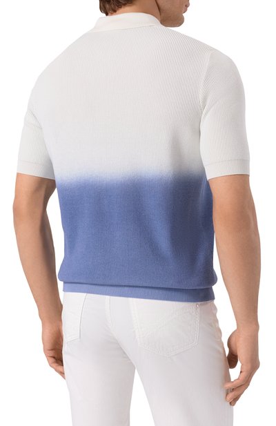 Поло из хлопка и шелка MVST, арт. M0-M25.2MM.K401, фото 4